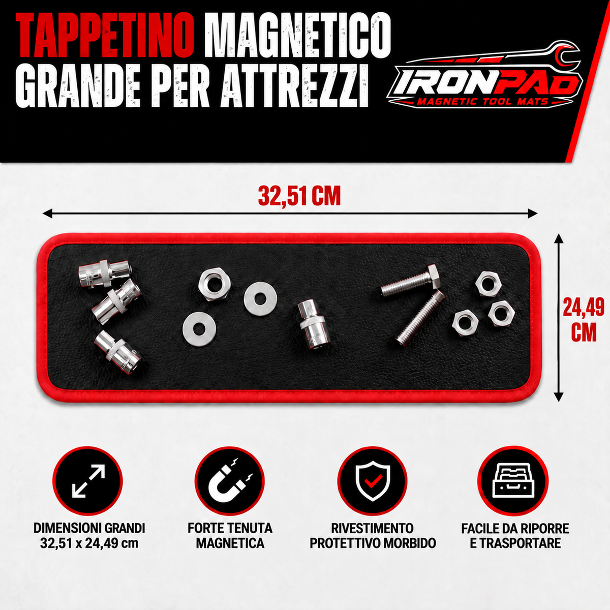 Tappetino Magnetico Medio