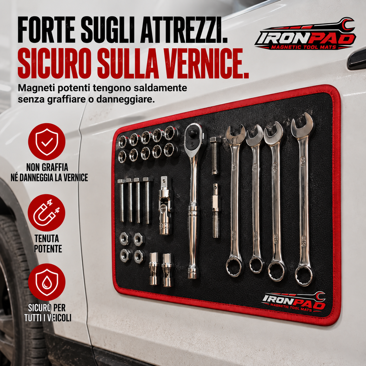 IronPad - Tappetini Magnetici