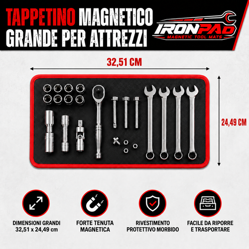 IronPad - Tappetini Magnetici