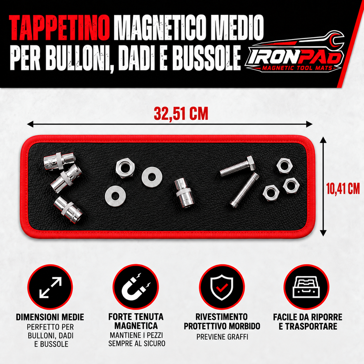 IronPad - Tappetini Magnetici