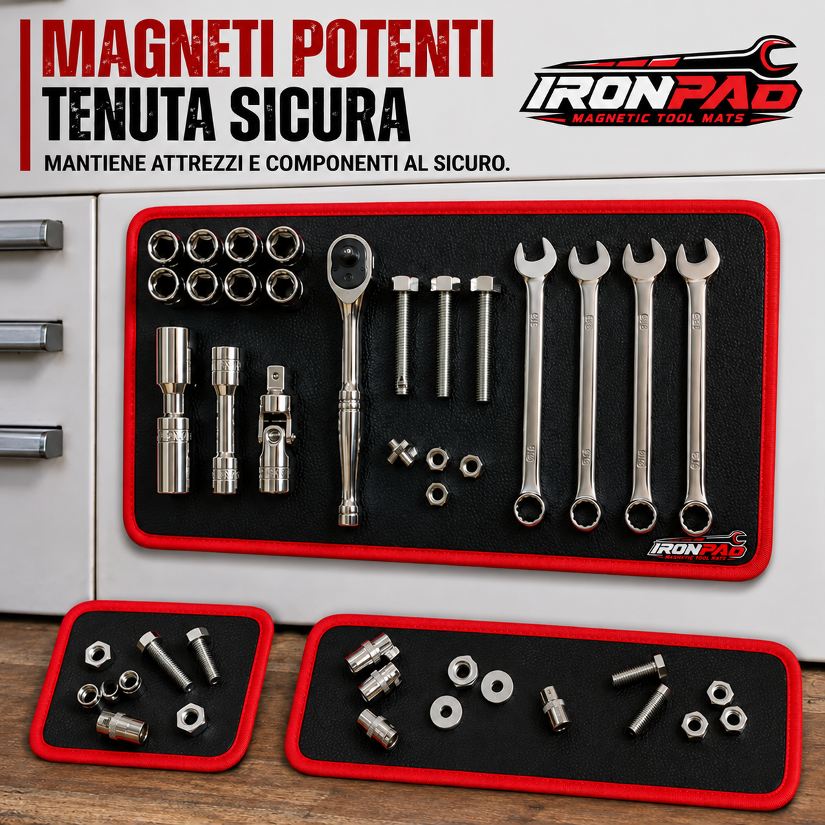 IronPad - Tappetini Magnetici