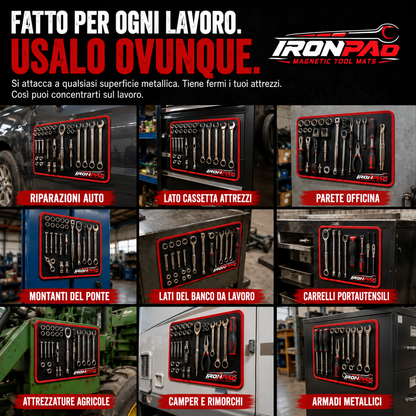 IronPad - Tappetini Magnetici